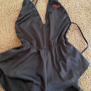 Aries black romper